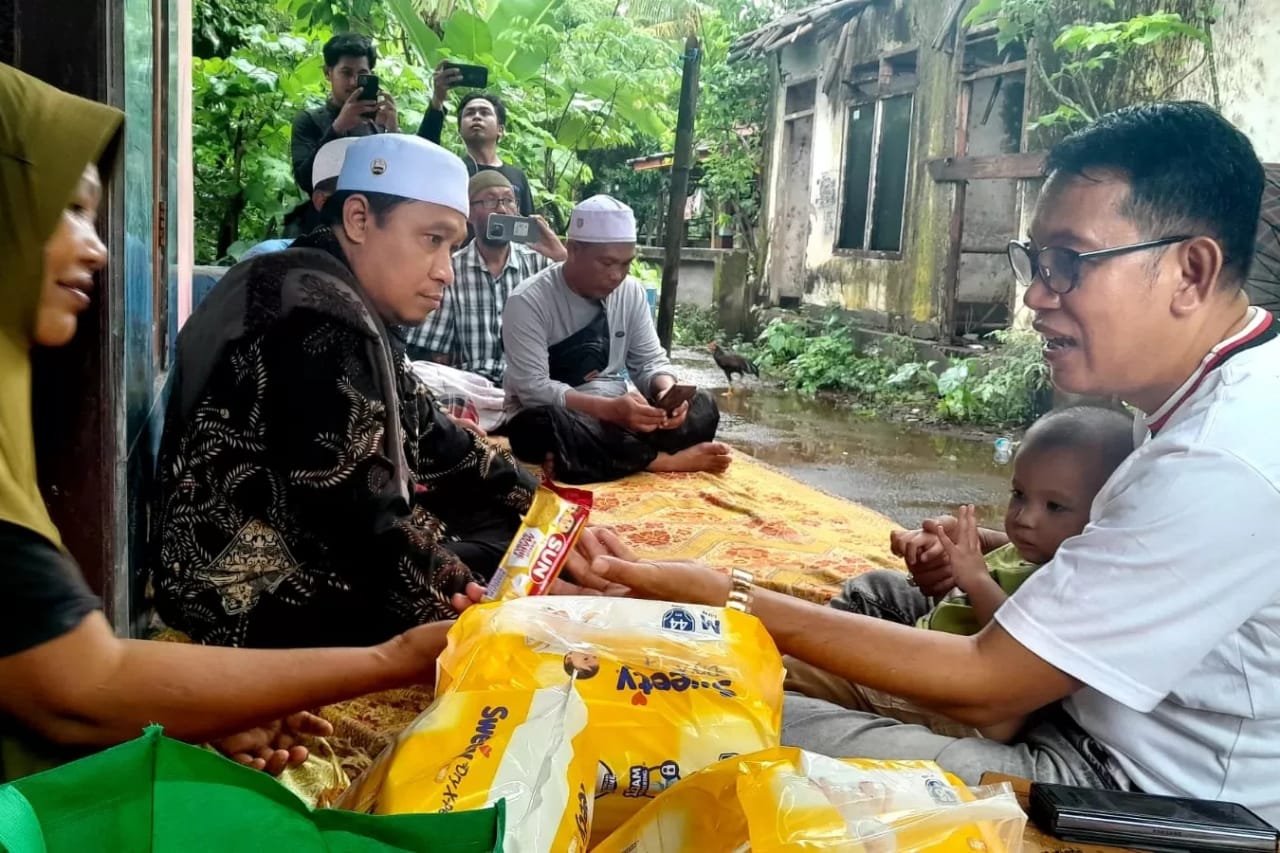 Turun Tangan Bantu Balita Penderita Gangguan Saraf, Legislator Partai Perindo Lombok Barat Dr. Syam: Kita Tidak Mau Ada Deluna Berikutnya
