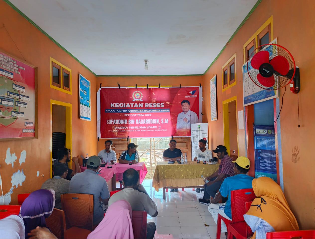 Pacu Wisata Halmahera Timur, Legislator Partai Perindo Sufarddin Minta Pemkab Perbaiki Infrastruktur Desa Sowoli