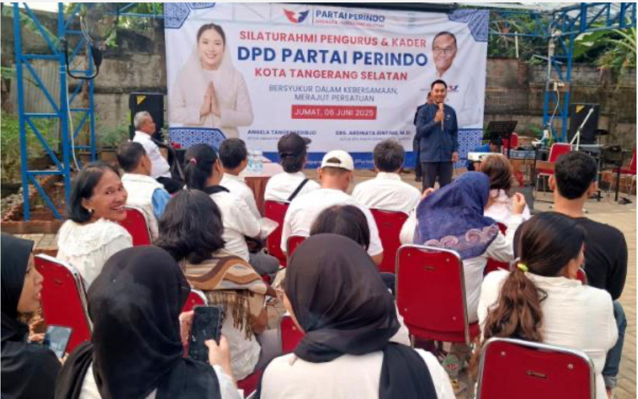 Silaturahmi Perindo Tangsel, Momentum Rajut Persatuan dan Konsolidasi Kader