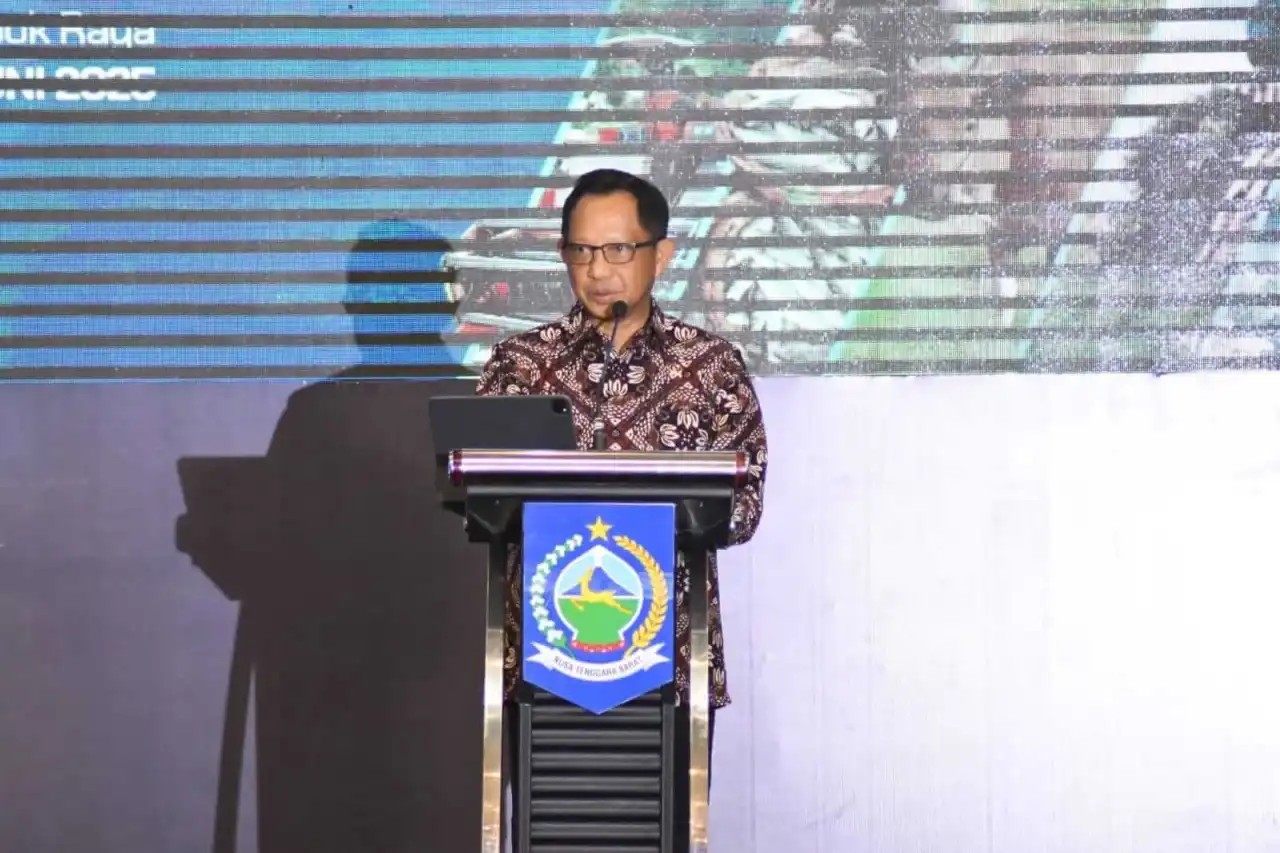 Pertumbuhan Ekonomi Lombok Utara Tertinggi Kedua di NTB, Begini Apresiasi Mendagri Tito Karnavian
