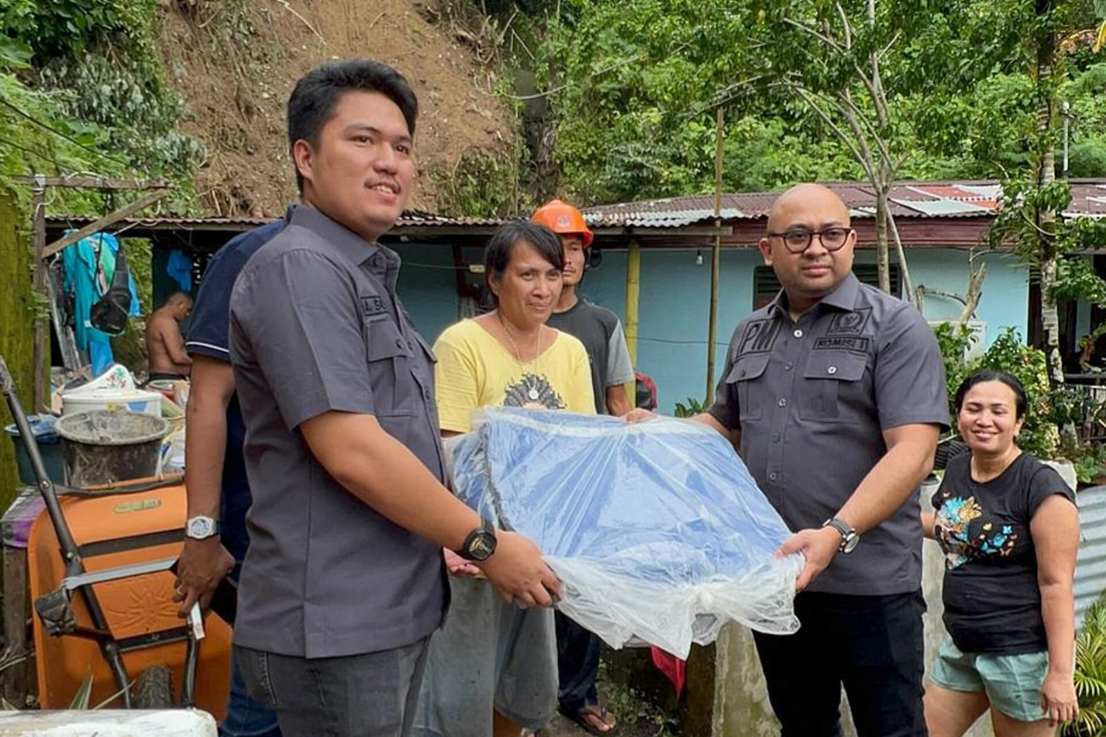 Turun ke Lokasi Bencana di Ambon, Anggota DPRD Patrick Moenandar: Ini Komitmen Partai Perindo ke Rakyat