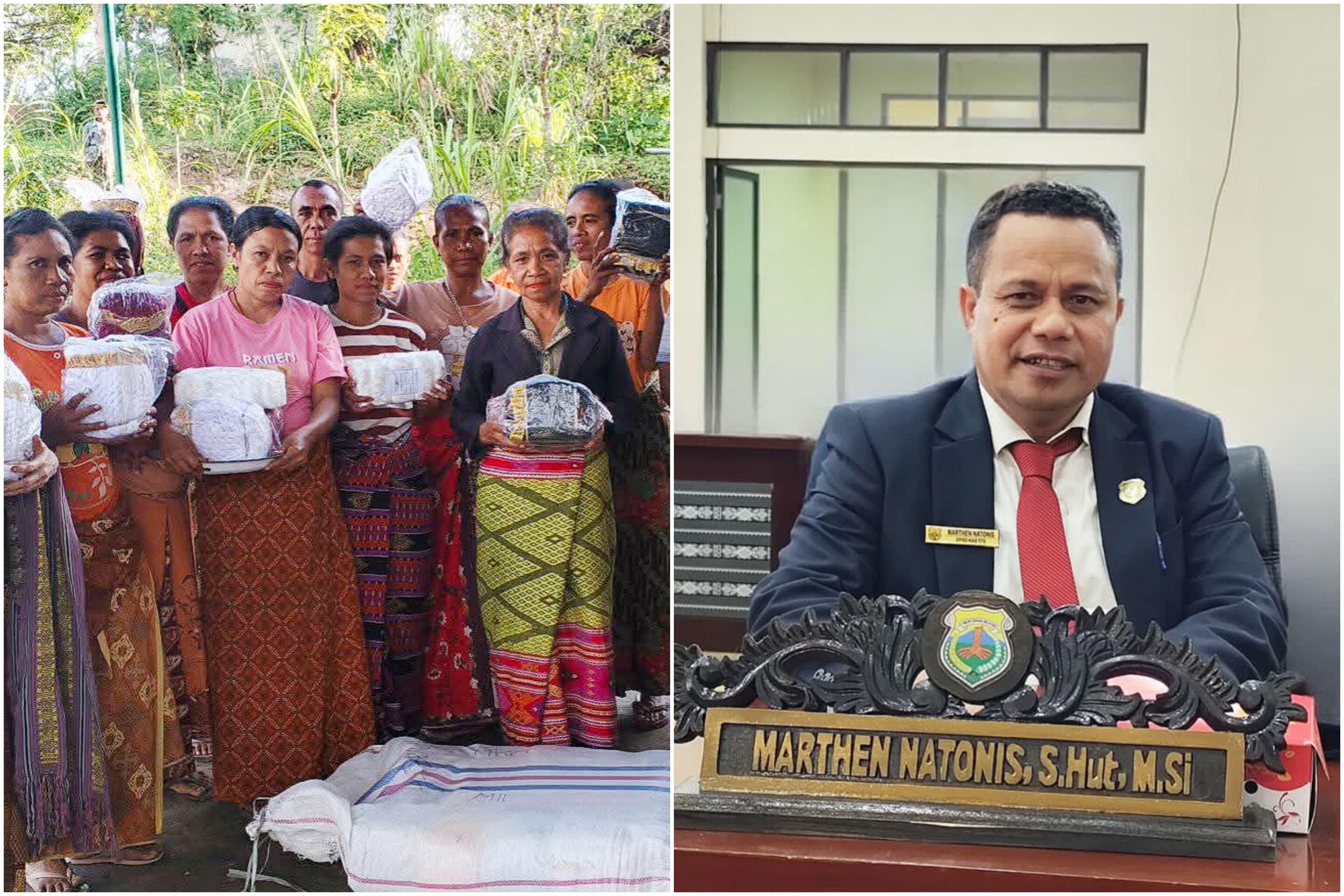 Lestarikan Budaya & Kuatkan Ekonomi Perempuan, Legislator Partai Perindo Marthen Natonis Bantu Perajin Tenun Ikat Timor Tengah Selatan