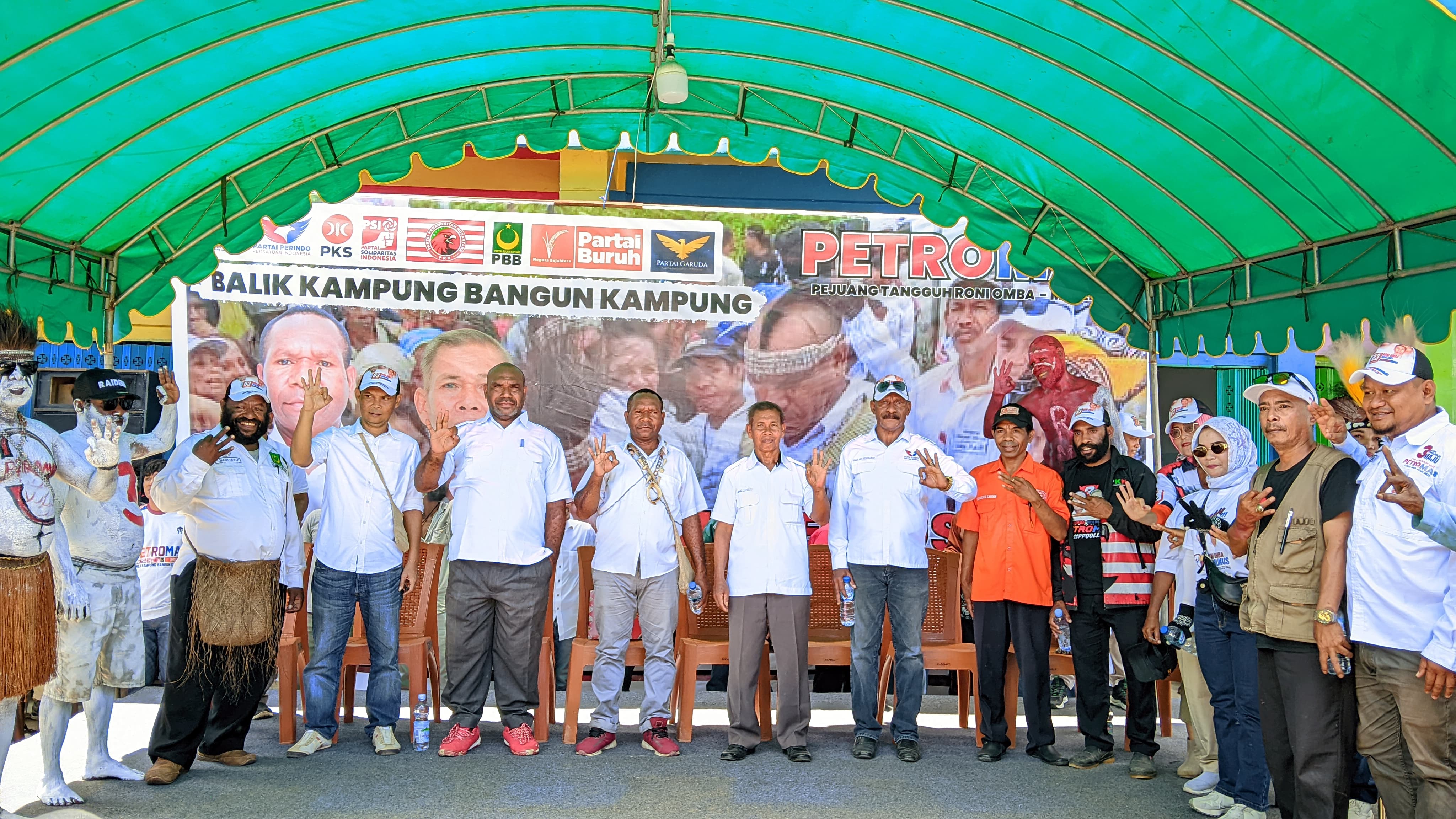 Roni Omba – Marlinus Unggul di Quick Count PSU Boven Digoel, Partai Perindo: Raih 13 Ribu Suara, Terima Kasih Pendukung di 20 Distrik & 120 Kampung!