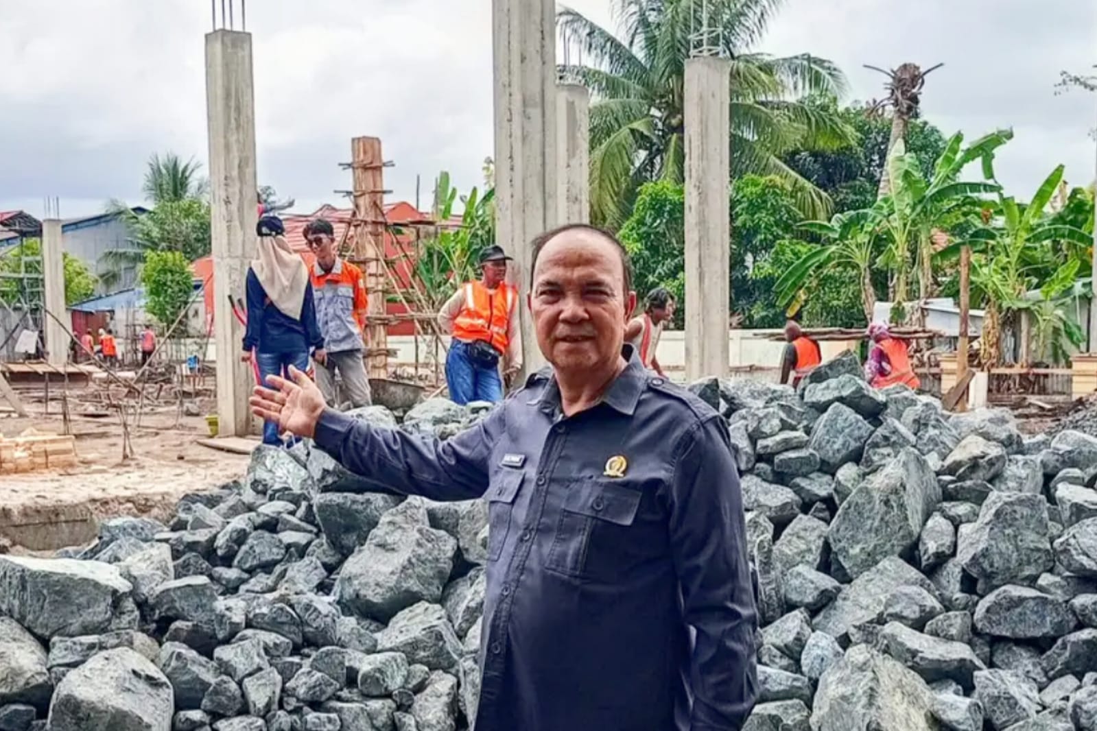 Tingkatkan Kesehatan Masyarakat Palangka Raya, Legislator Partai Perindo Salundik Kawal Pembangunan Puskesmas Menteng