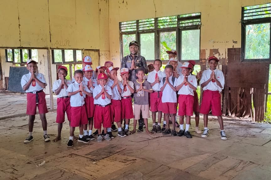 Perjuangkan Pendidikan Anak-Anak, Legislator Partai Perindo Daniel Antoh Minta Pemkab Mamberamo Raya Bangun Sekolah Baru