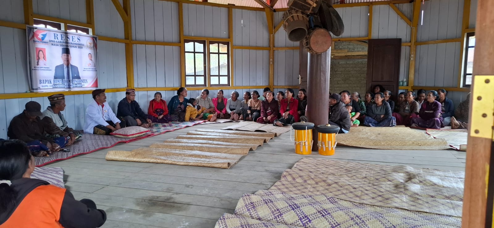 Dorong Perbaikan Infrastruktur & Bak Air Minum, Legislator Partai Perindo Hima Domi Antonius Perjuangkan Aspirasi Warga Manggarai NTT