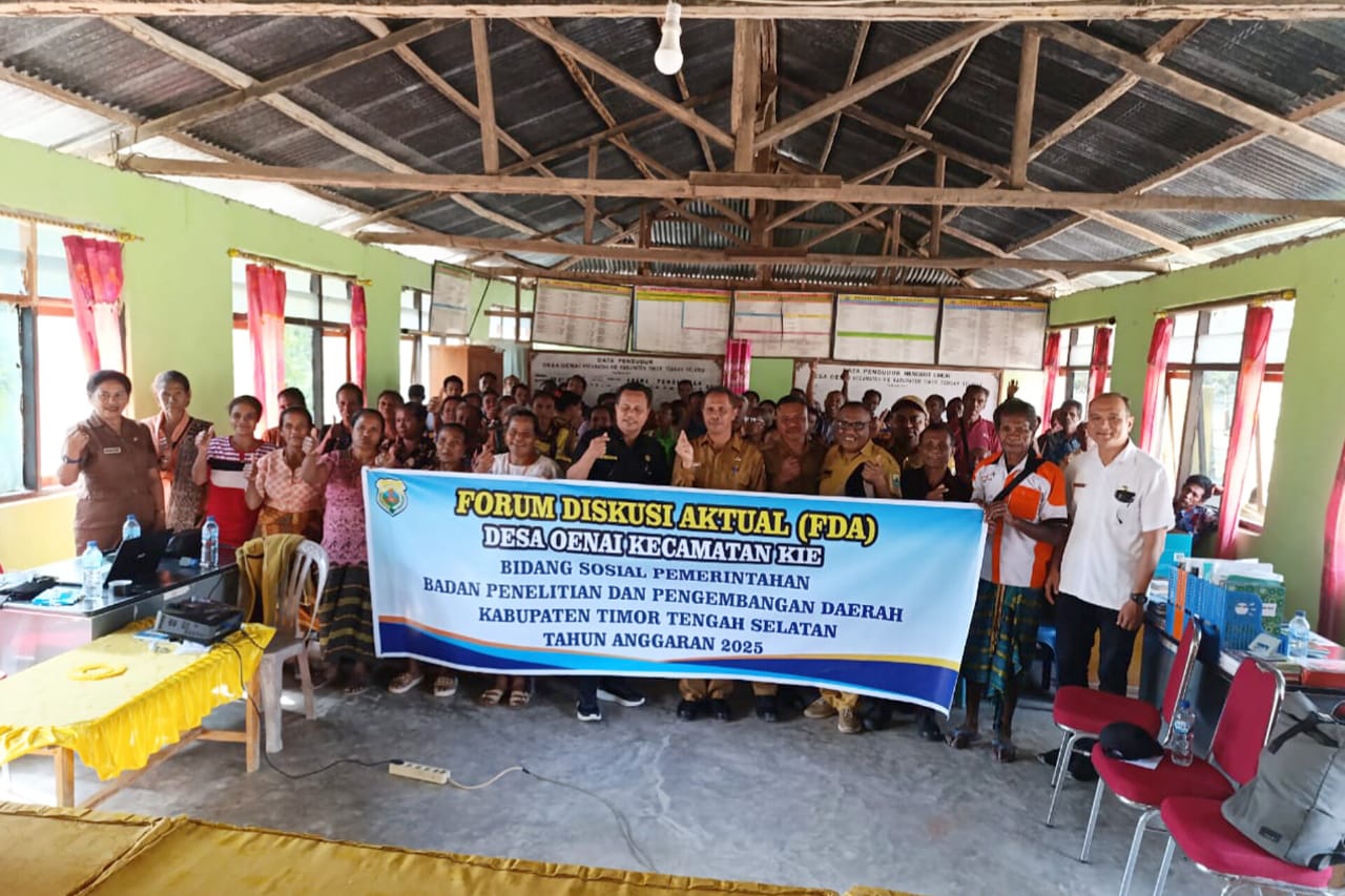 Gagas Forum Dialog, Legislator Partai Perindo Marthen Natonis Dorong Pembangunan Berbasis Potensi Desa di Timor Tengah Selatan