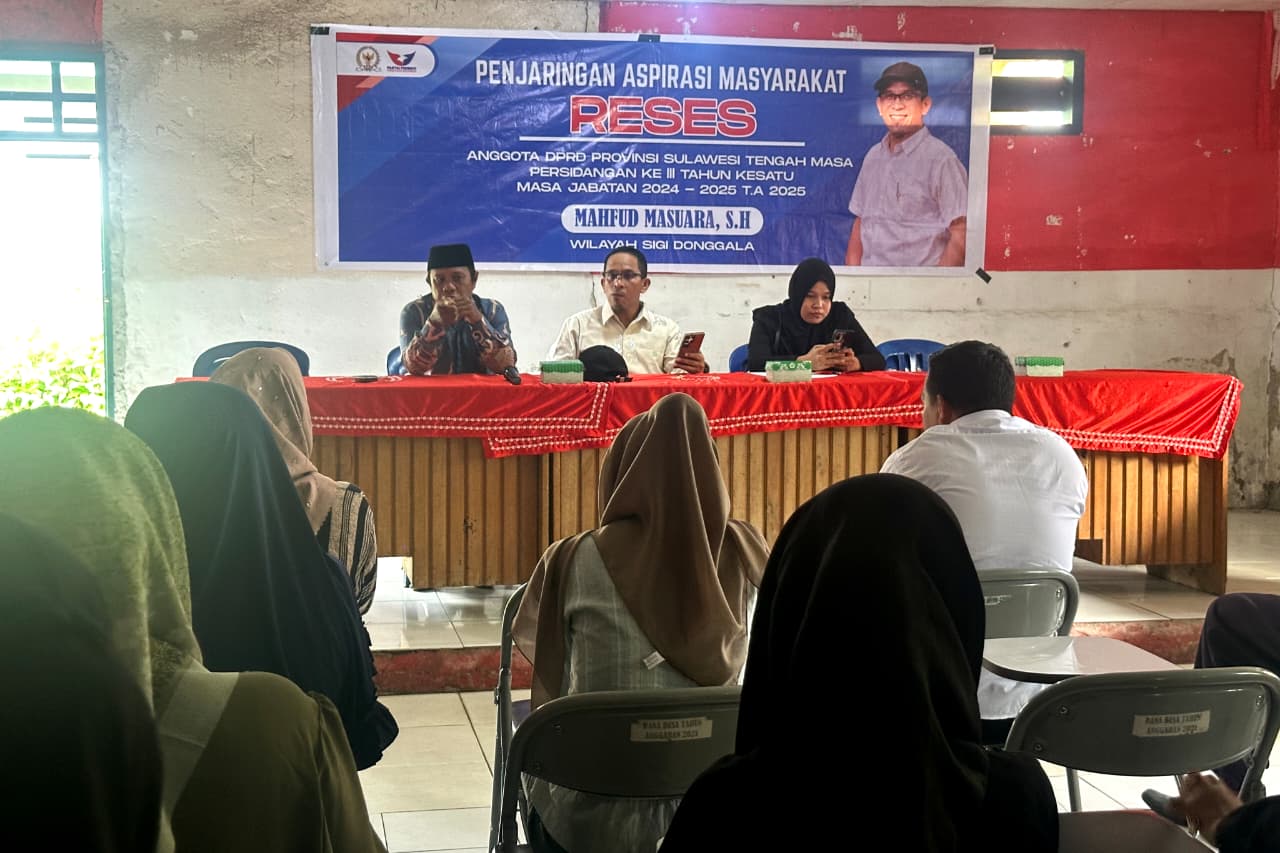 Delapan Hari Keliling 8 Desa, Legislator Partai Perindo Mahfud Masuara Serap Aspirasi Warga Sigi & Donggala