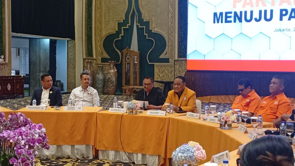 Petinggi Partai Perindo Hadiri Silaturahmi Parpol Nonparlemen di Kediaman OSO