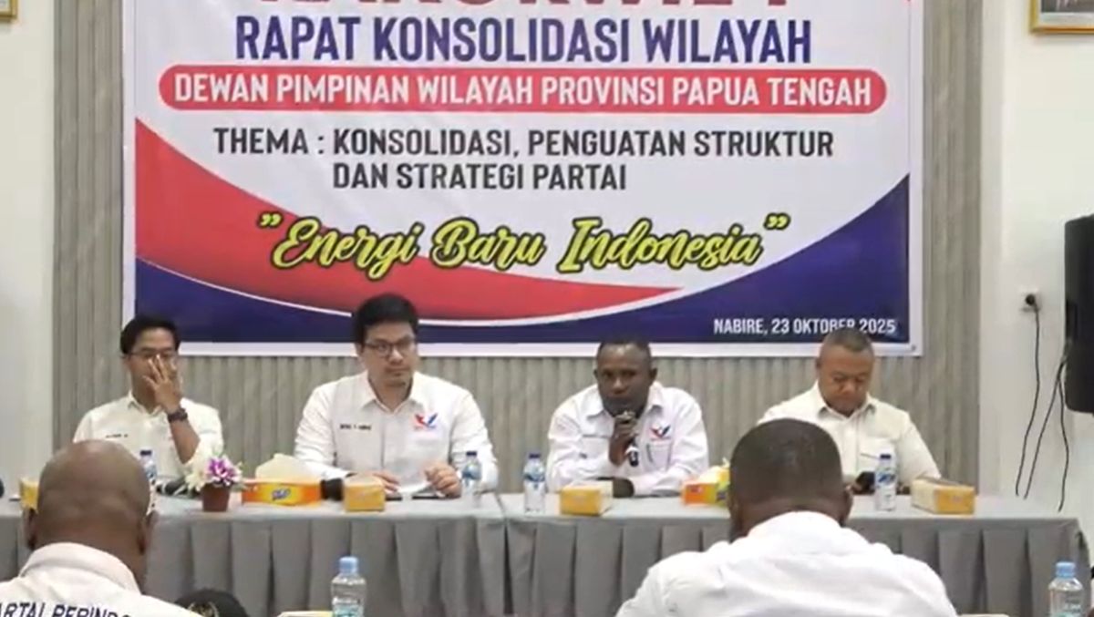 Gelar Rakorwil, Partai Perindo Perkuat Konsolidasi DPW Papua Tengah