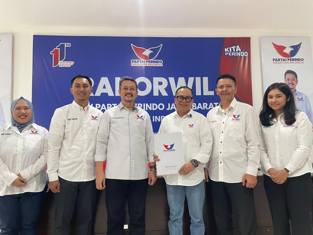 Mantan Ketua KPU Jawa Barat, Rifqi Ali Mubarok, Pimpin DPW Perindo Jawa Barat