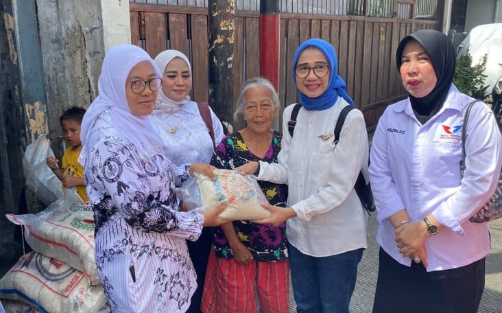 DPW Partai Perindo DKI Jakarta Salurkan Bantuan untuk Korban Kebakaran Tambora: Agar Ringankan Beban Mereka