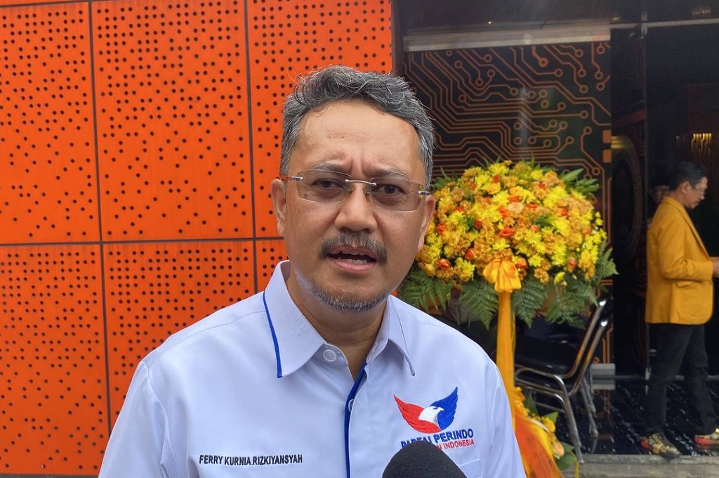 Sekjen Perindo Hadiri Peresmian Kantor DPP Hanura, Harap Sinergi Politik Terus Terjaga