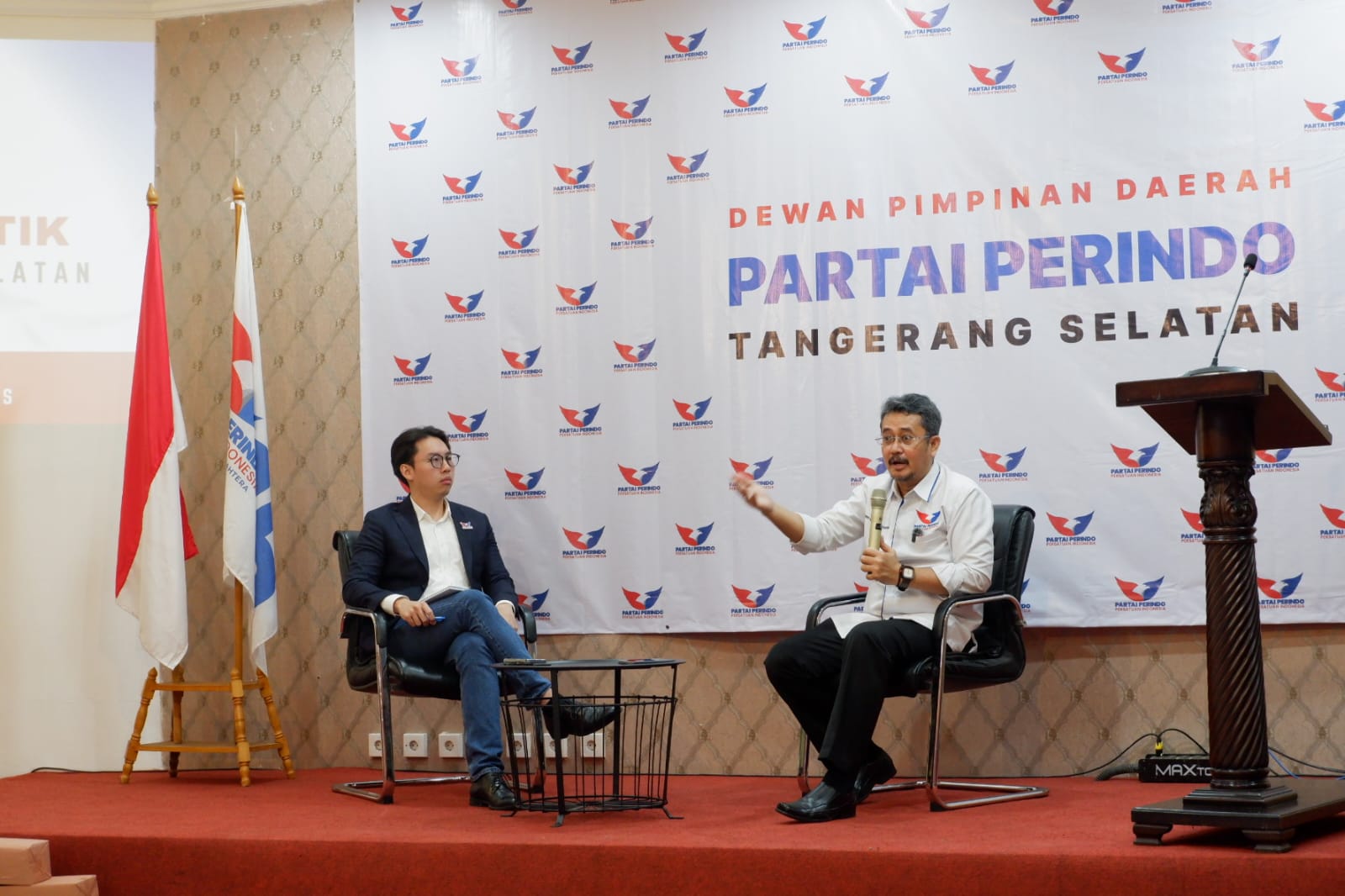 Seminar Pendidikan Politik Perkuat Pemahaman Kader Partai di Tangerang Selatan