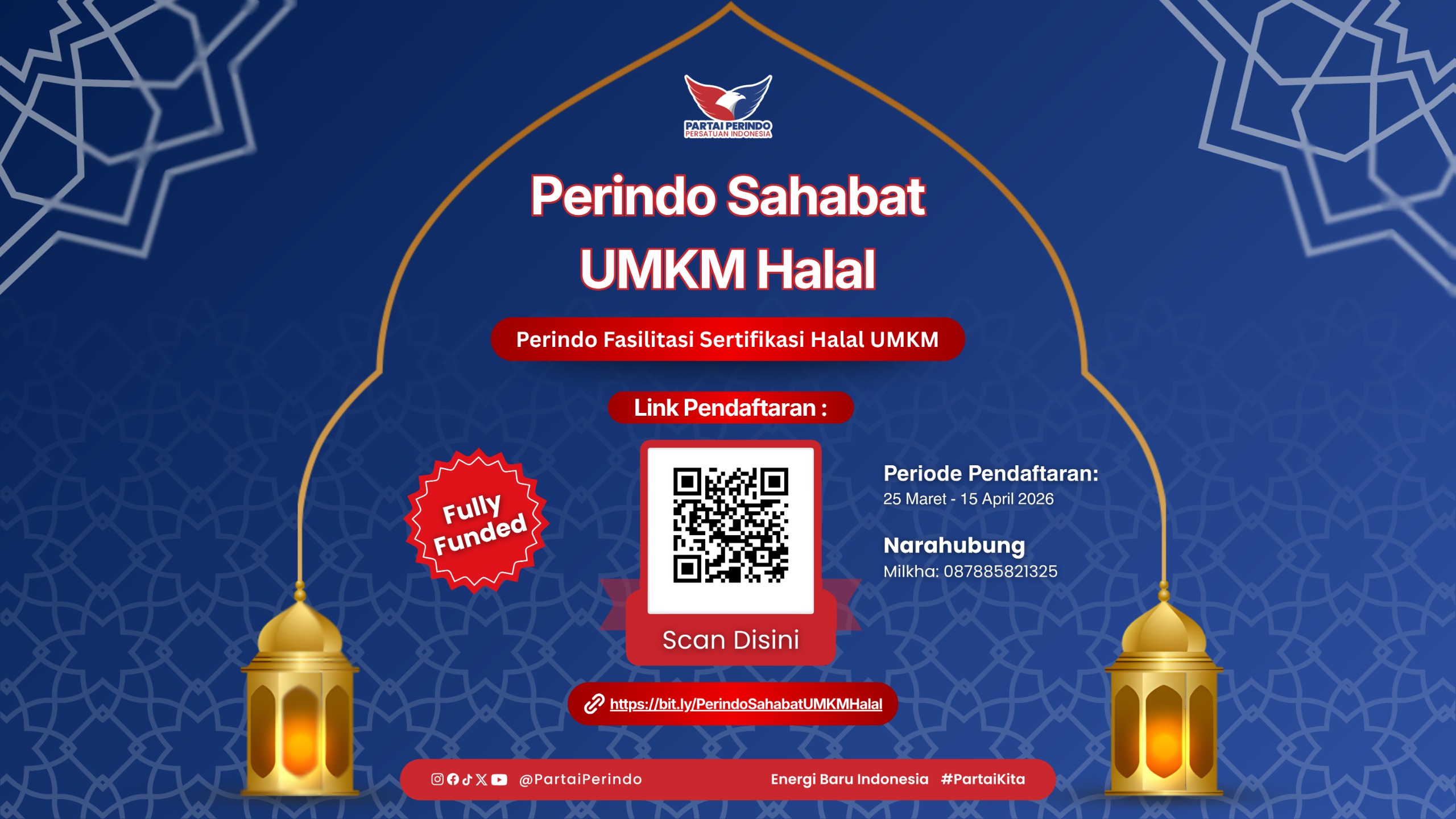 Perindo Hadirkan Program Sertifikasi Halal untuk UMKM, Dari Kepercayaan Konsumen ke Penguatan Ekonomi Rakyat