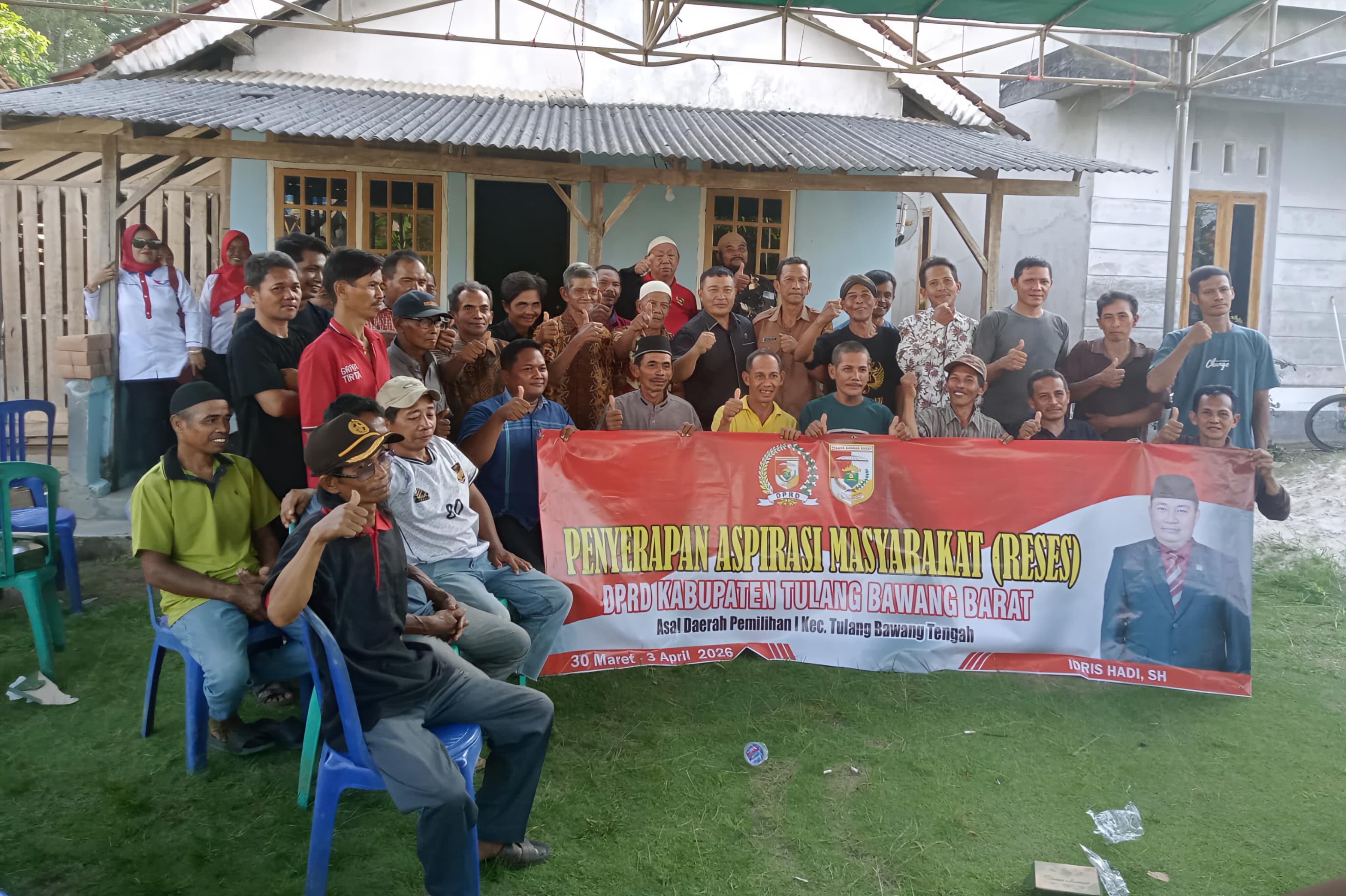 Idris Hadi Dorong Solusi Infrastruktur, Perkuat Ekonomi Warga Tubaba