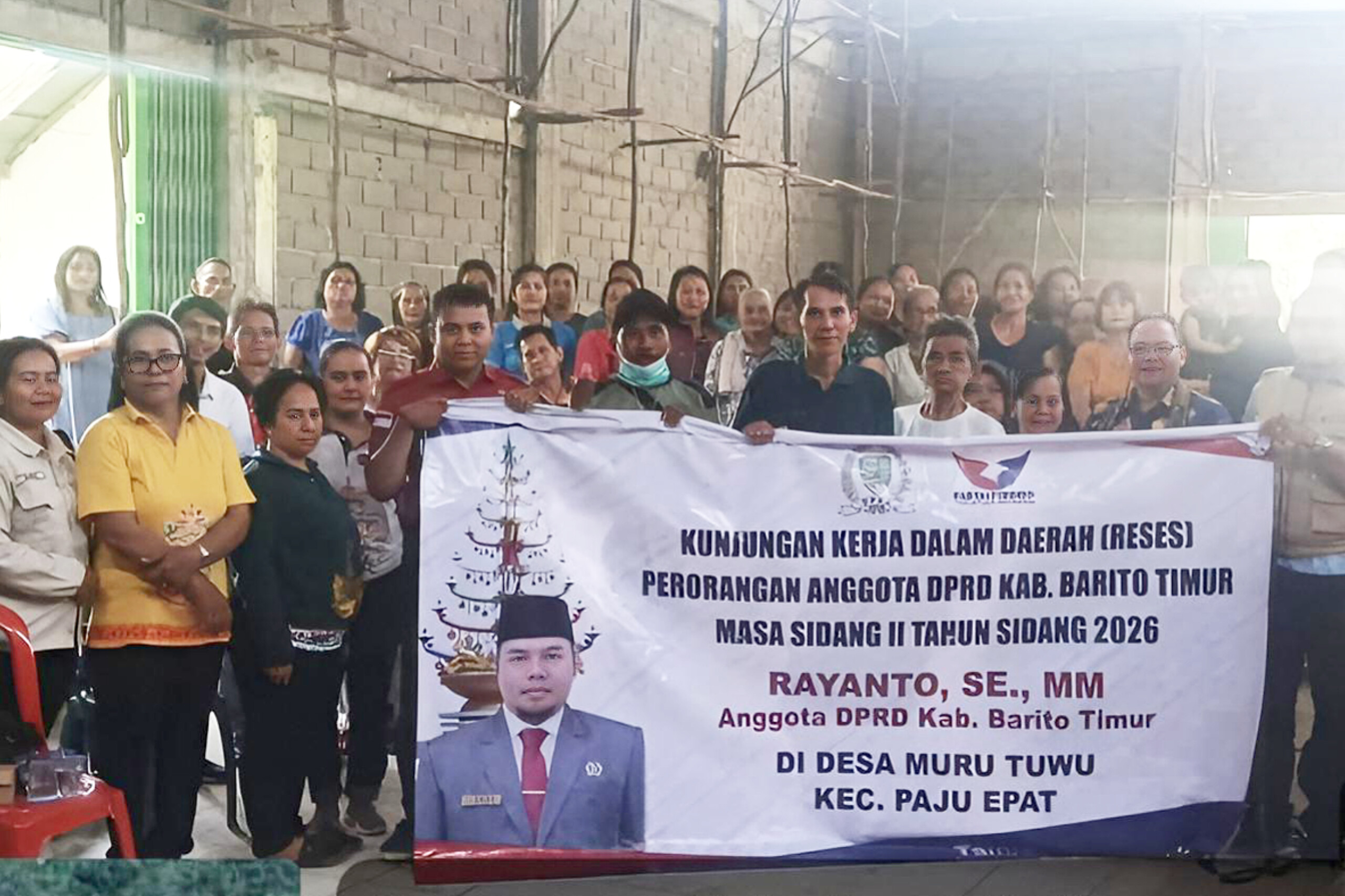 Rayanto Perjuangkan Pemenuhan Air Bersih dan Infrastruktur Desa di Barito Timur