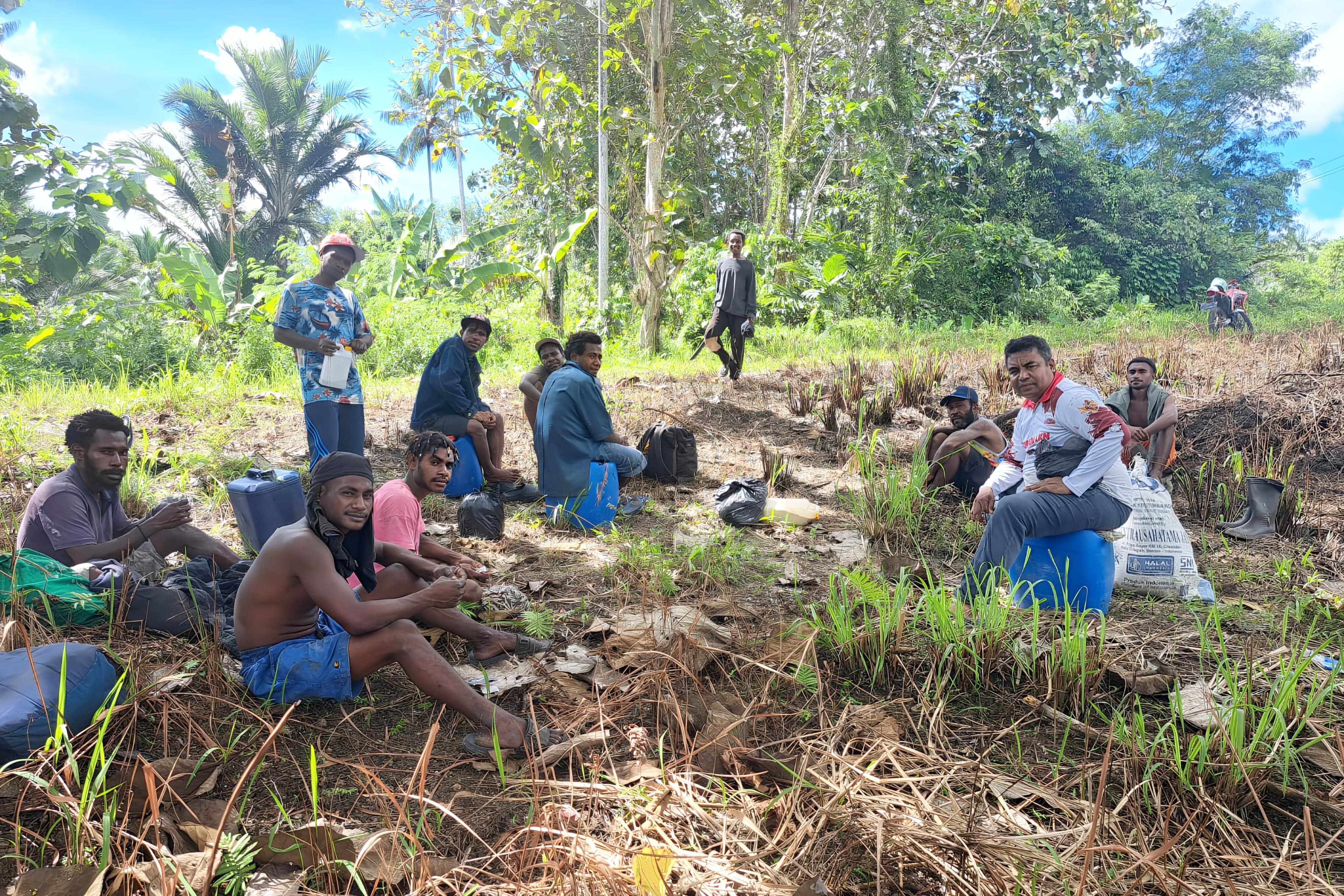Kebun Binaan Mulai Panen, Ferianto Raga Lawa Perkuat Kemandirian Ekonomi Petani Jayapura