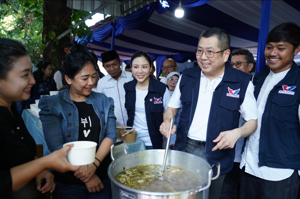 Angela Tanoesoedibjo dan HT Serahkan Kurban Partai Perindo di Paseban, Tegaskan Keberagaman dan Nilai Keumatan*
