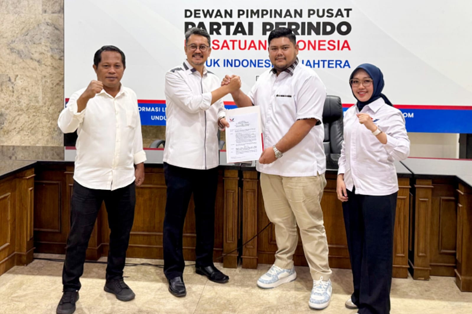 Dipimpin Legislator Muda, Perindo Muaro Jambi Bidik Fraksi di DPRD