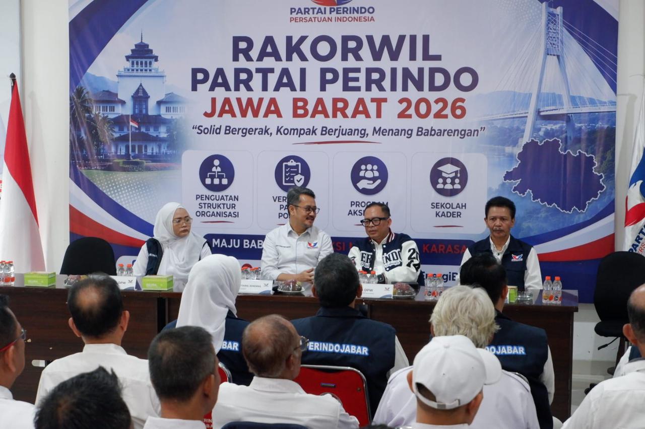 Perindo Konsolidasikan Kekuatan di Jawa Barat, Targetkan Basis Kemenangan dan Model Nasional