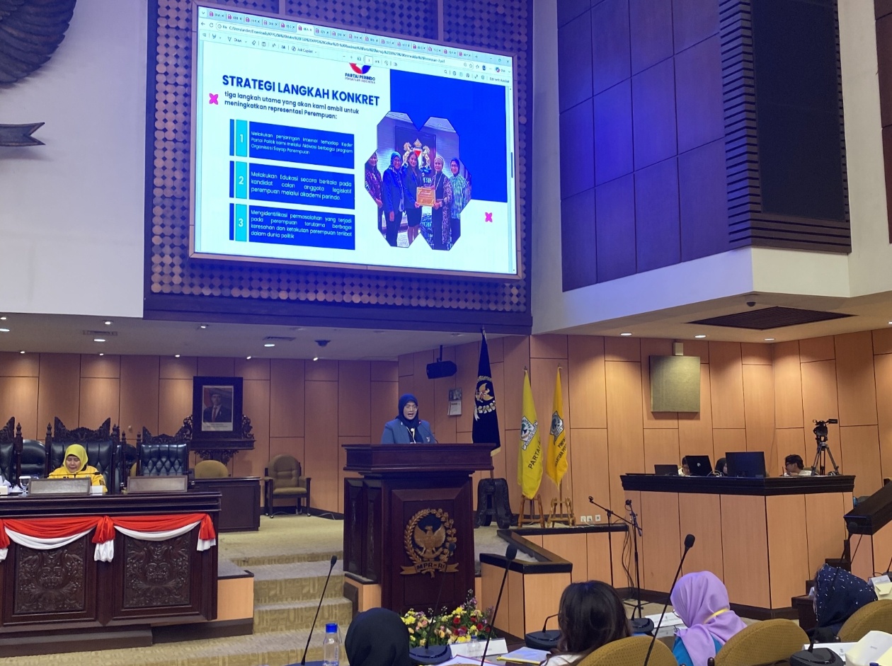 Dorong Kualitas Keterwakilan Perempuan 30%, Partai Perindo Siap Bersinergi Lahirkan Kebijakan Nasional yang Inklusif