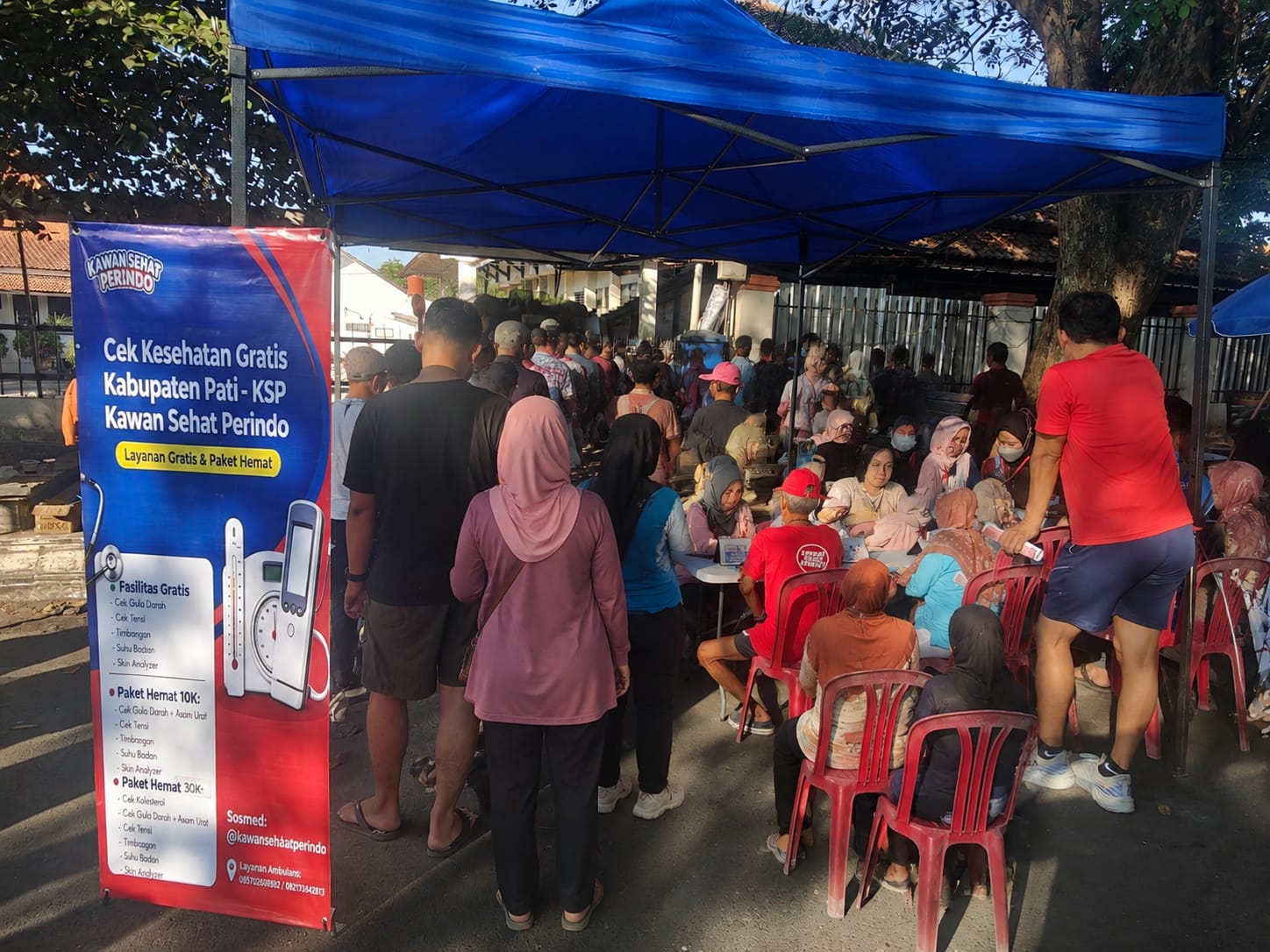 Perkuat Pelayanan Masyarakat, Partai Perindo Hadirkan Pemeriksaan Kesehatan dan LBH GRATIS di Pati