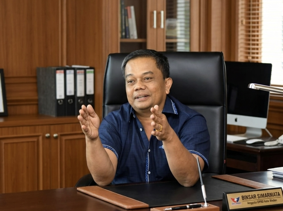 Dongkrak Ekonomi Lewat KUR 2026, Binsar Dorong Hotel dan Restoran di Medan Wajib Pasarkan Produk UMKM
