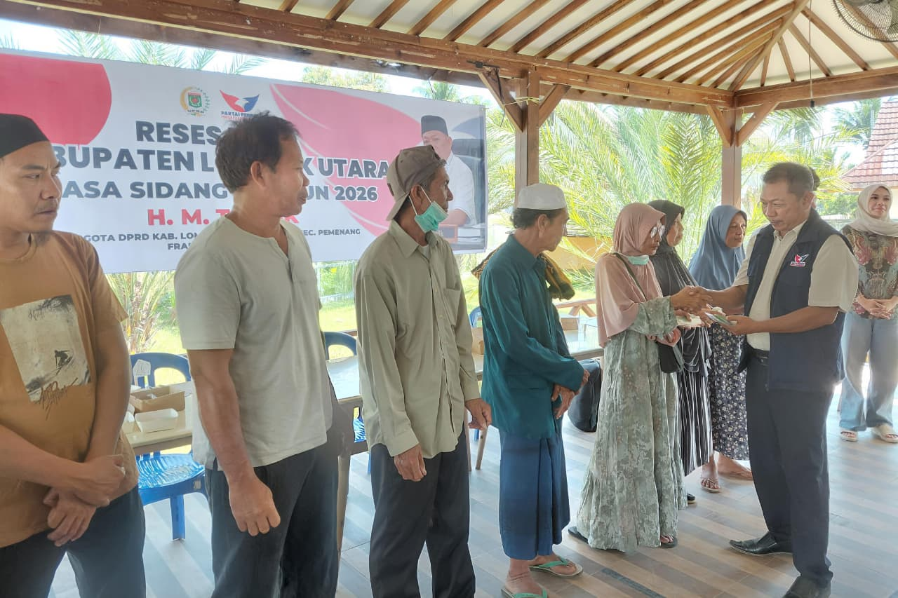 Lindungi Pekerja Informal, H.M. Taufik Biayai BPJS Ketenagakerjaan 921 Warga Lombok Utara