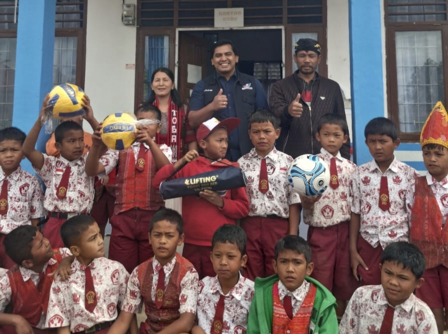 David Silalahi Dorong Lingkungan Belajar yang Nyaman di Tapanuli Utara