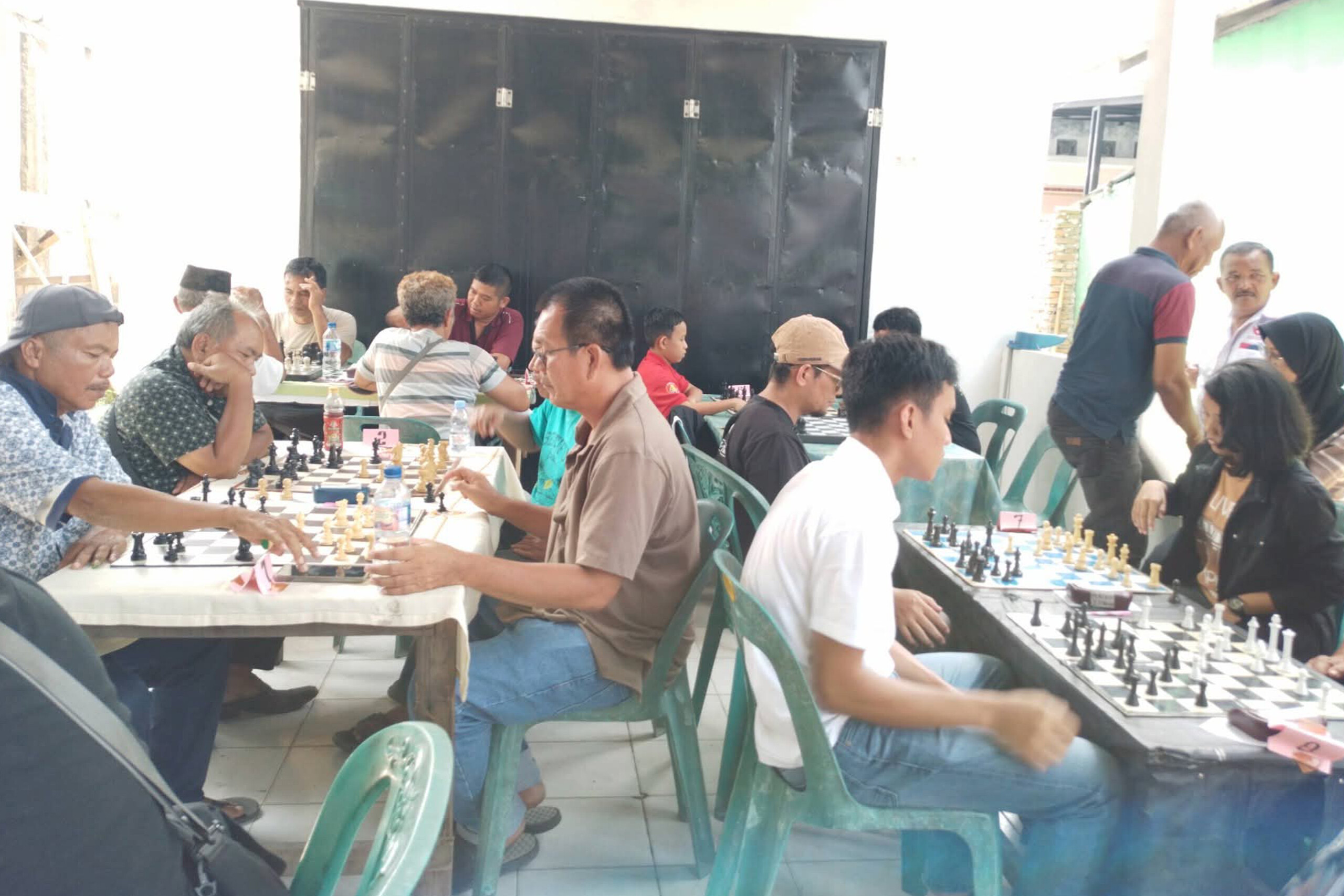 Gelar Turnamen Non Master, Partai Perindo Bina Pecatur Lokal Tebing Tinggi