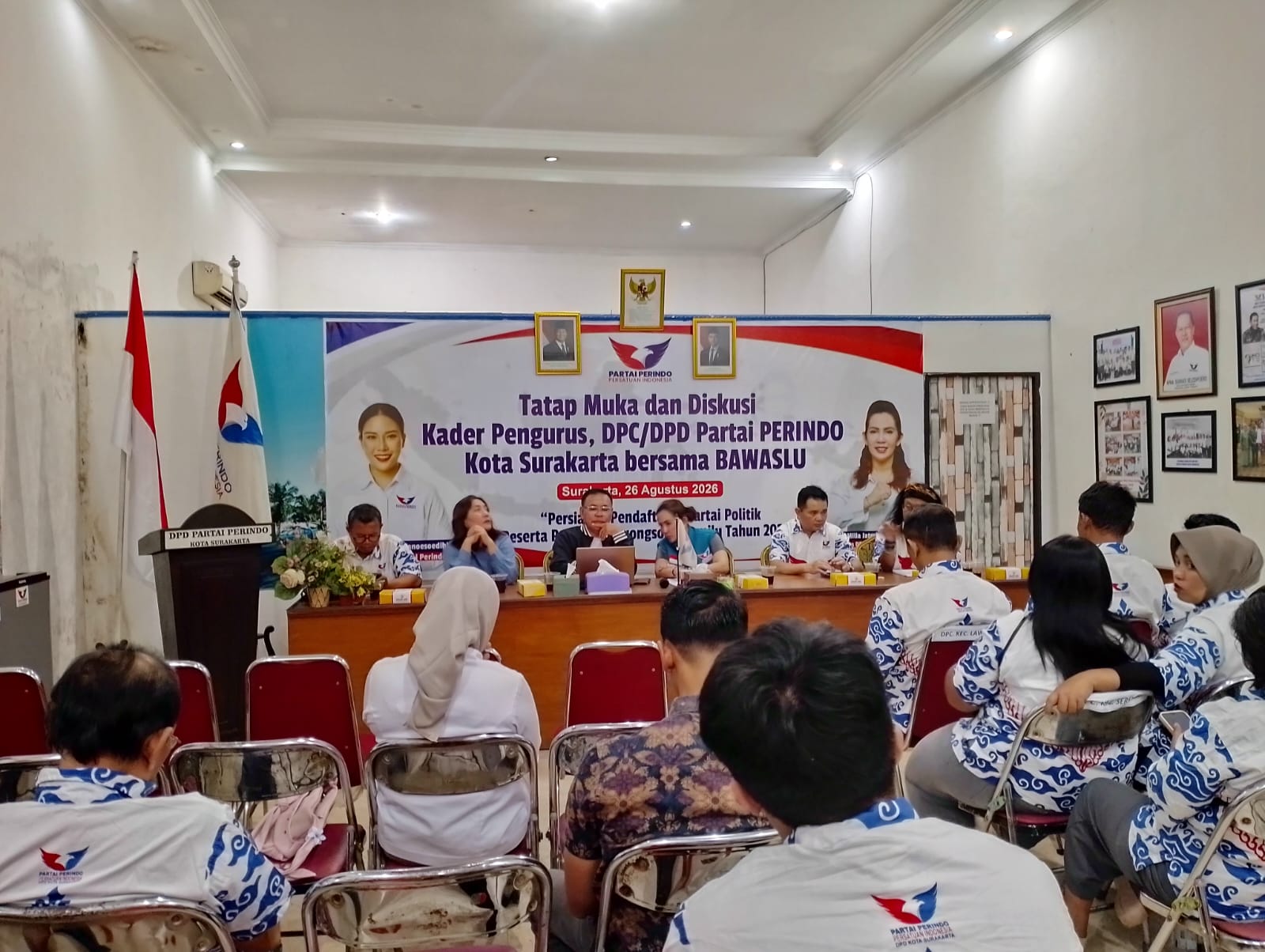 Gandeng Bawaslu, Partai Perindo Surakarta Matangkan Konsolidasi Menuju Pemilu 2029