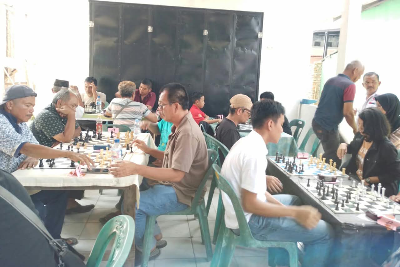 Gelar Turnamen Non Master, Partai Perindo Bina Pecatur Lokal Tebing Tinggi