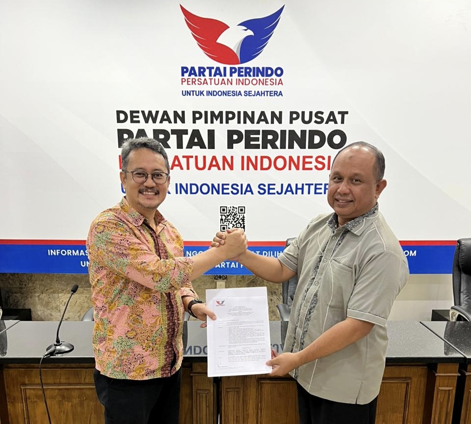 Bidik Kursi Senayan 2029, Partai Perindo Tunjuk Mantan Wawali Tarakan Pimpin Kaltara