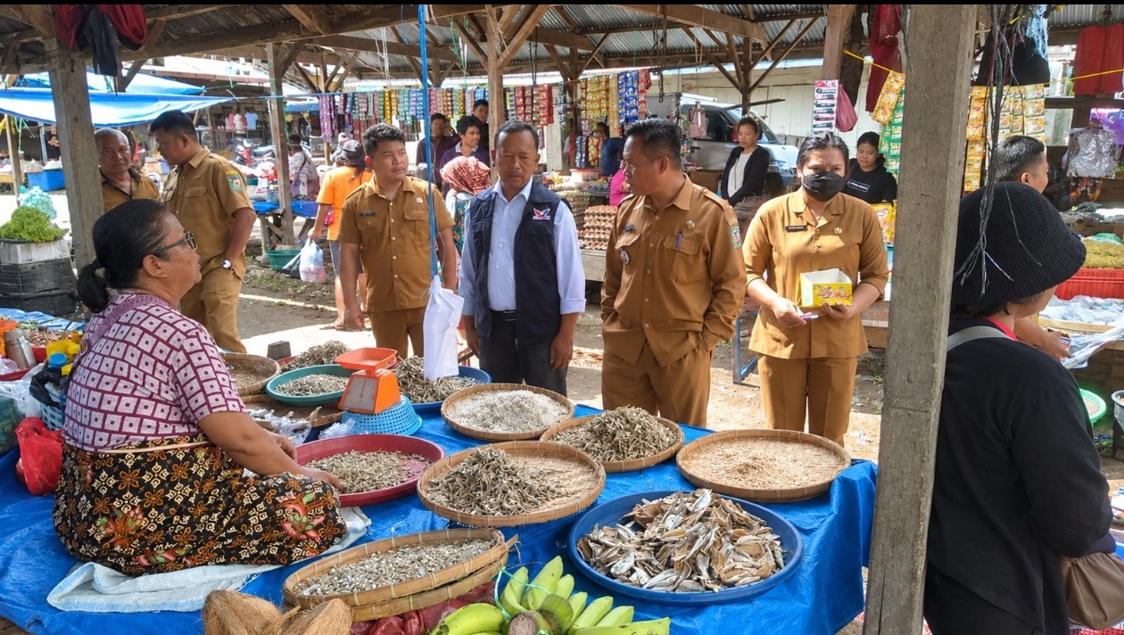 Renovasi Pasar Dolok Silau, Efharis Juster Sinaga Pastikan Relokasi Pedagang Tak Ganggu Usaha