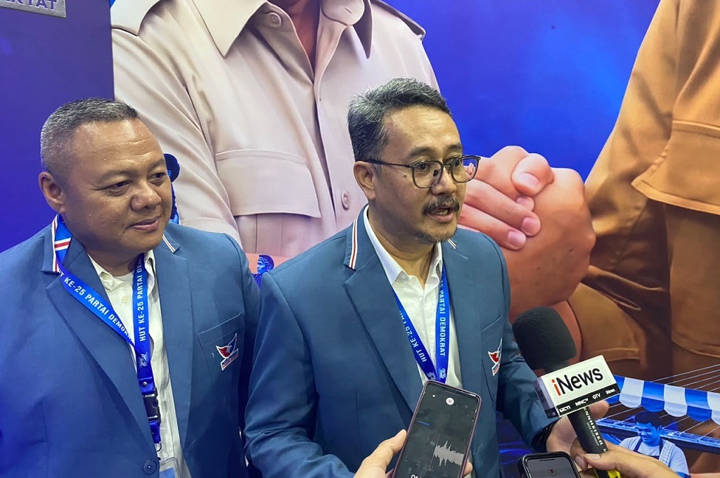 Hadiri Perayaan HUT ke-25 Partai Demokrat, Perindo: Kita Ingin Terus Bersama-sama Bersinergi
