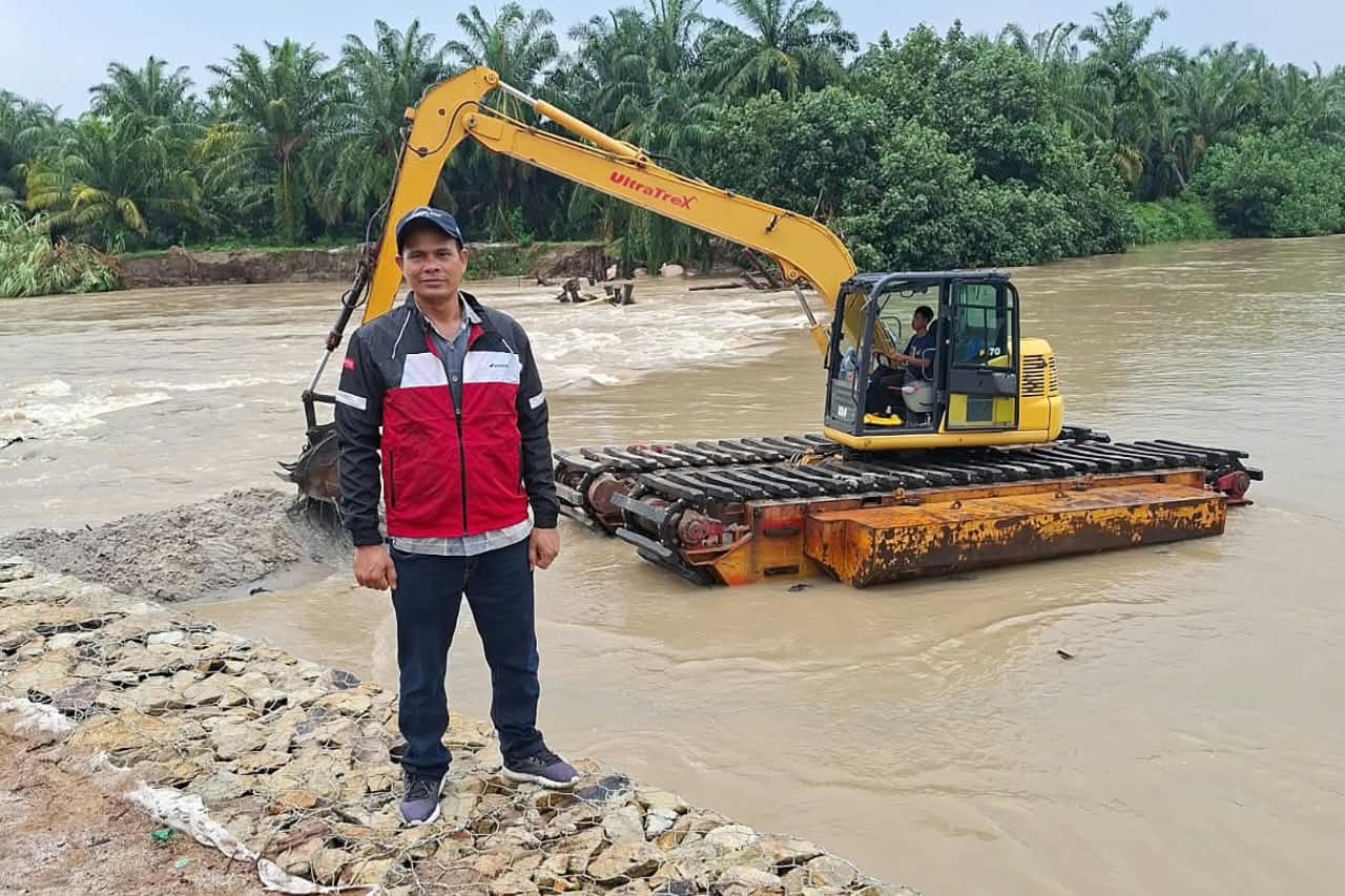 Cegah Gambus Laut Banjir Lagi, Alpon Sirait Dorong Rekayasa Debit Sungai