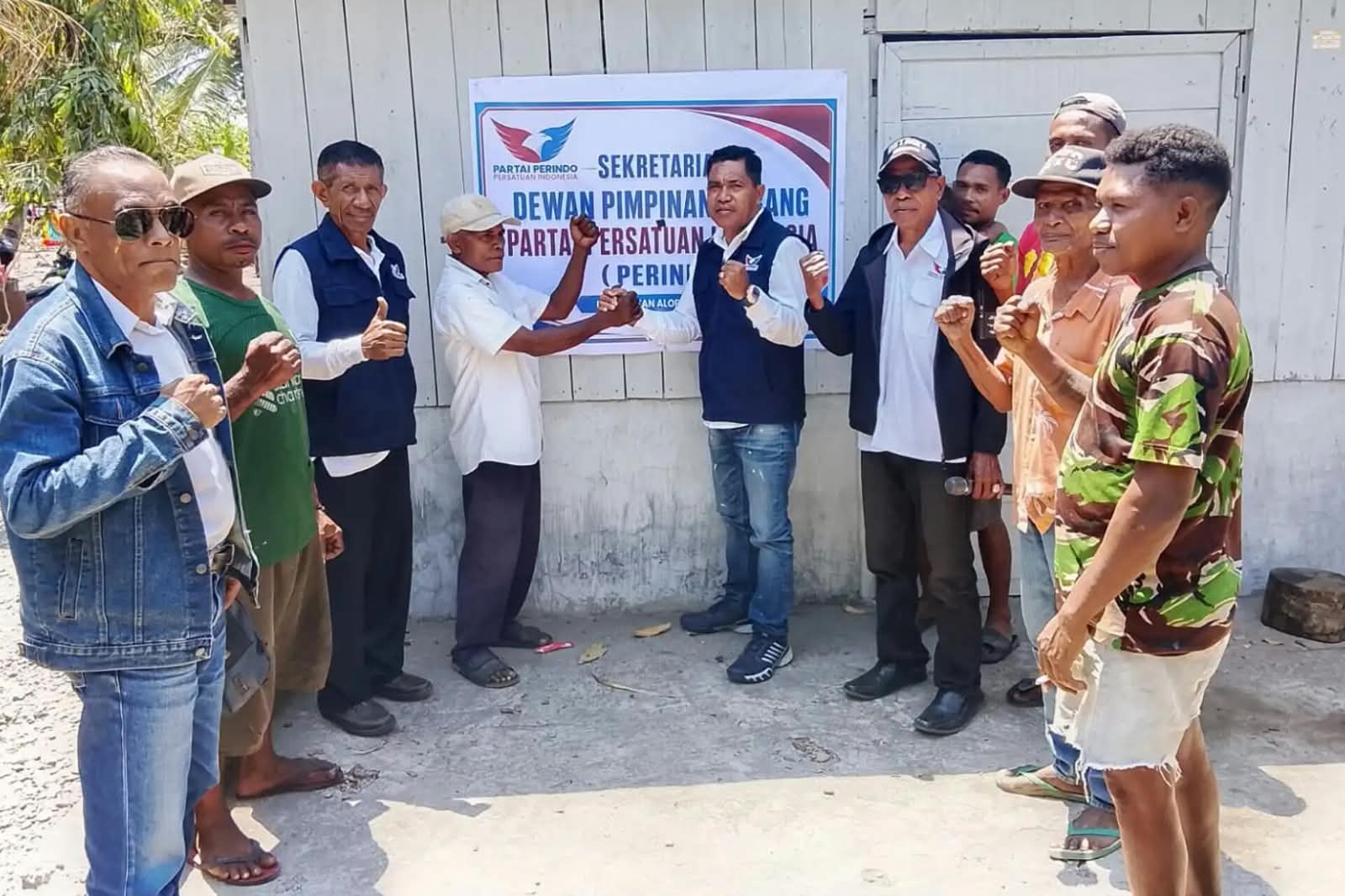 Perindo Alor Tancap Gas, Sebulan Rampungkan DPC dan Mulai Bangun DPRt