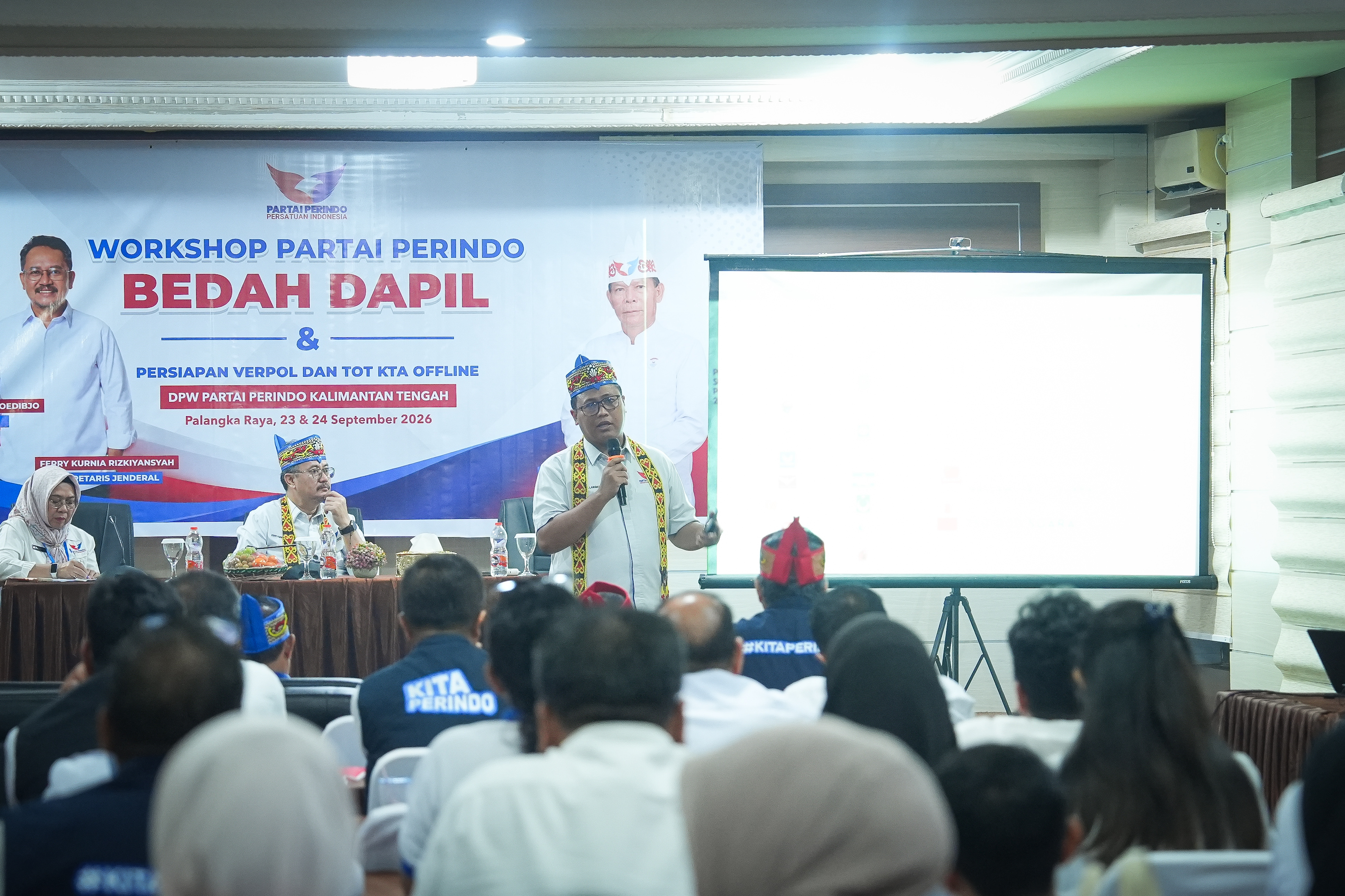 Gelar Workshop di Kalteng, Partai Perindo Bidik Satu Fraksi di Tiap Kabupaten/Kota