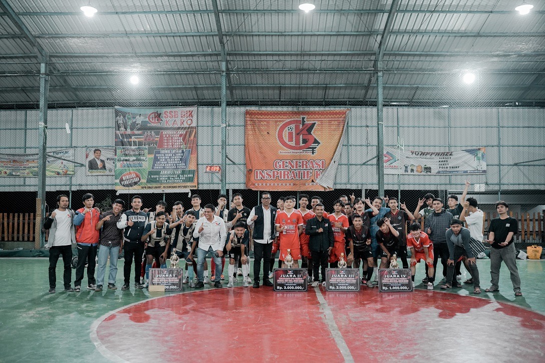 30 Tim Ikuti Perindo Karo Cup, Olahraga Jadi Ruang Dekatkan Perindo dengan Anak Muda