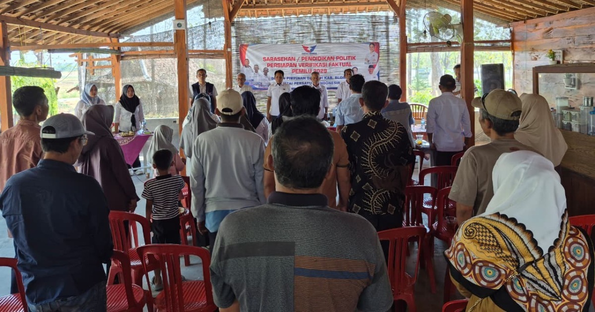 Jelang Verifikasi Pemilu 2029, Perindo Blora Kejar Struktur dan Bidik 5 Kursi DPRD