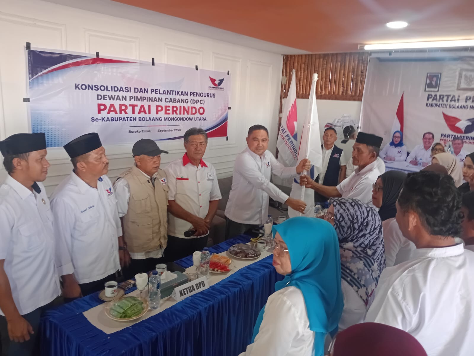 Konsolidasi hingga 107 Wilayah, Perindo Bolmut Bidik Tiga Kursi DPRD di Pemilu 2029