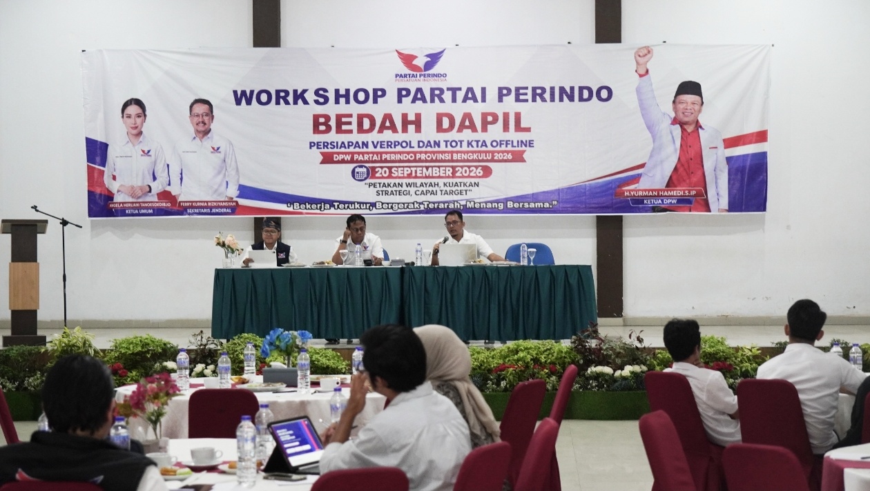 Konsolidasi Lewat Bedah Dapil, Perindo Bengkulu Perkuat Basis Politik dan Agenda Pro Ekonomi Menuju 2029