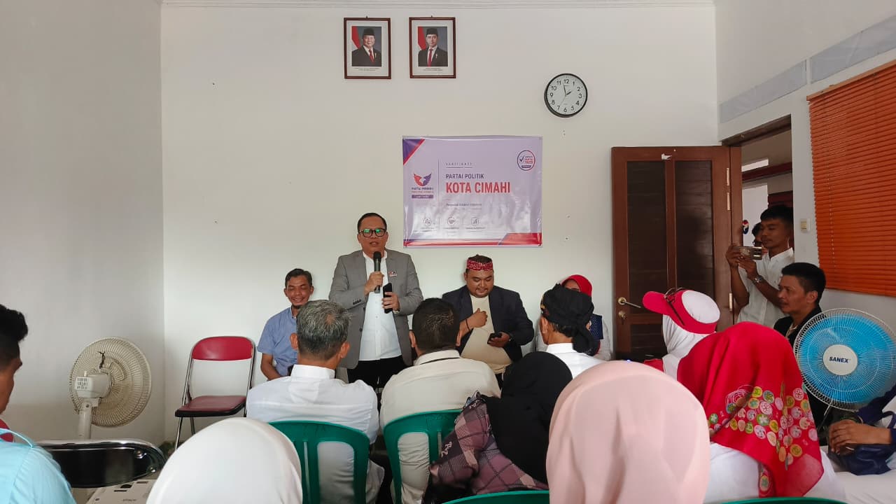 Tatap Verifikasi Pemilu 2027, Perindo Cimahi Konsolidasi Kepengurusan hingga Tingkat Ranting