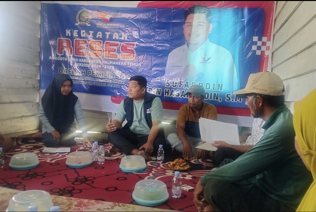 Suarakan Aspirasi Nelayan hingga Petani, Sufarddin Kawal Penguatan Ekonomi Halmahera Timur