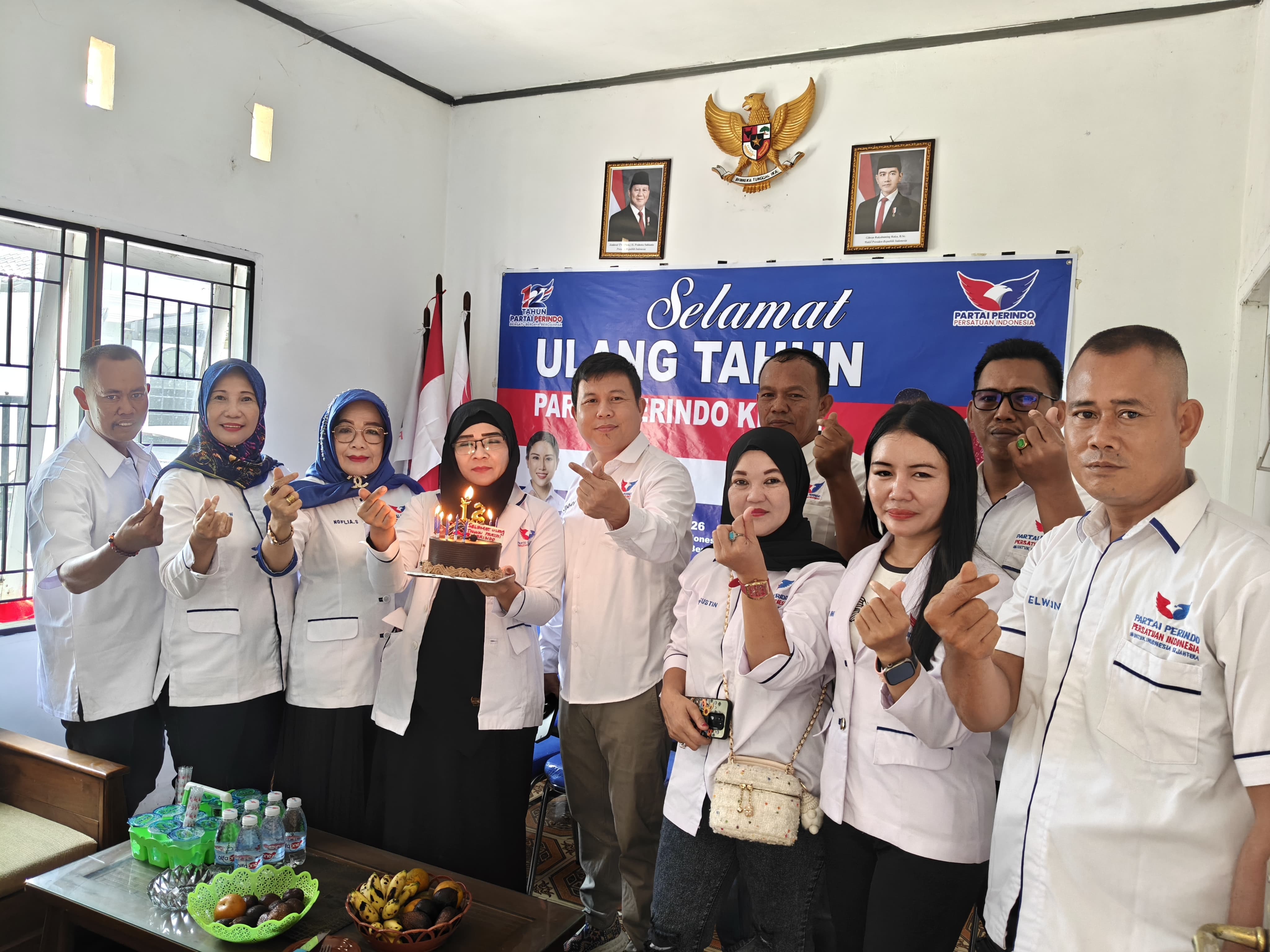 HUT ke-12, Perindo Muara Enim Perkuat Konsolidasi dan Komitmen kepada Masyarakat