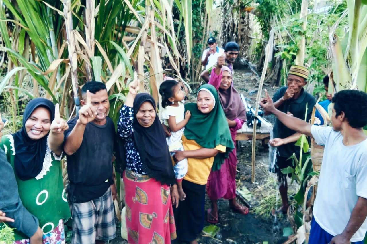 Atasi Kesulitan Air Bersih, Hasanudin Bangun Sumur Bor untuk Warga Manggarai Barat
