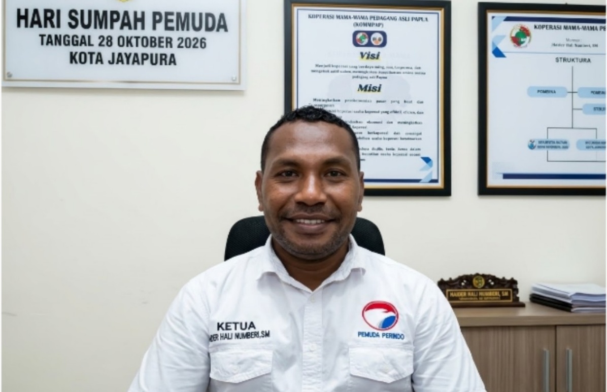 Hari Sumpah Pemuda, Pemuda Perindo Jayapura Ajak Generasi Muda Mandiri dan Hilangkan Kebiasaan Buruk
