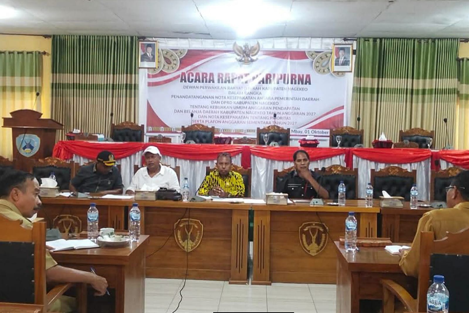 Waktu Penyerapan Anggaran Kian Terbatas, Kosmas Lawa Bagho Desak OPD Nagekeo Percepat Eksekusi