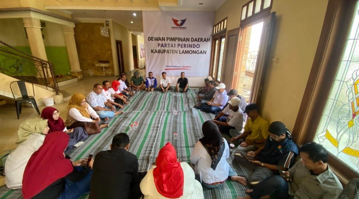 Peringati HUT, DPD Partai Perindo Lamongan Gelar Tasyakuran dan Konsolidasi Pengurus hingga Akar Rumput